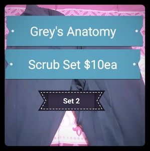 Grey's Anatomy Scrub Set